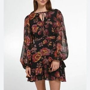 Ted Baker Piara Floral Mini Dress
